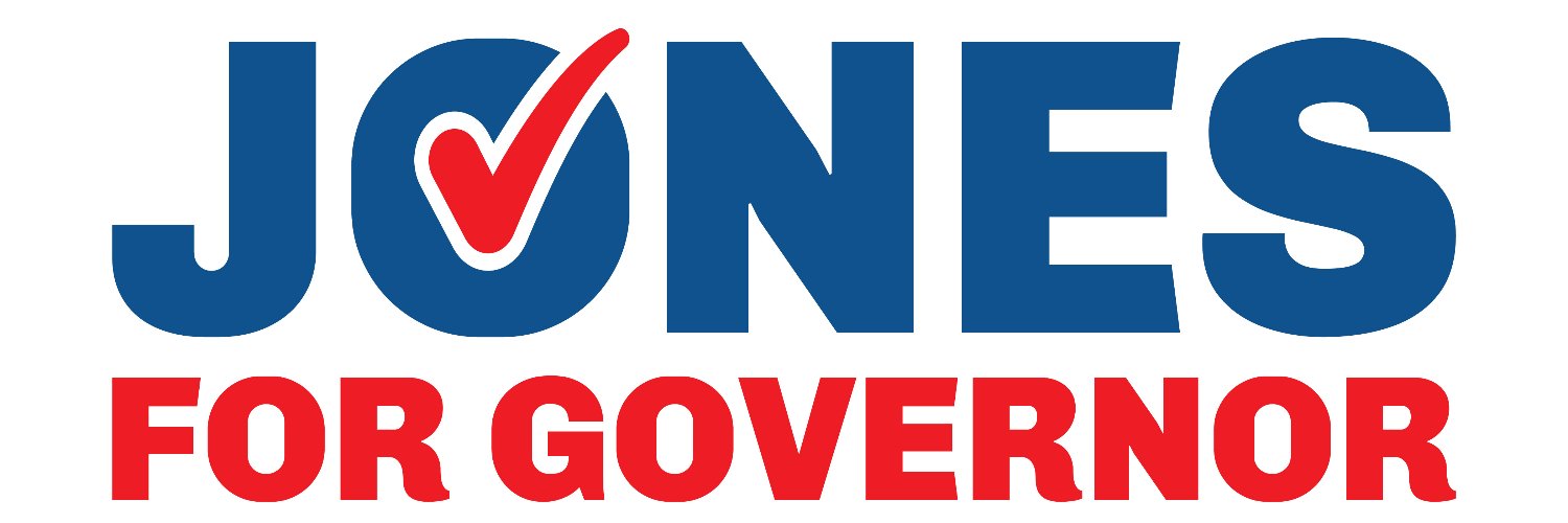 David Jones for Governor's banner