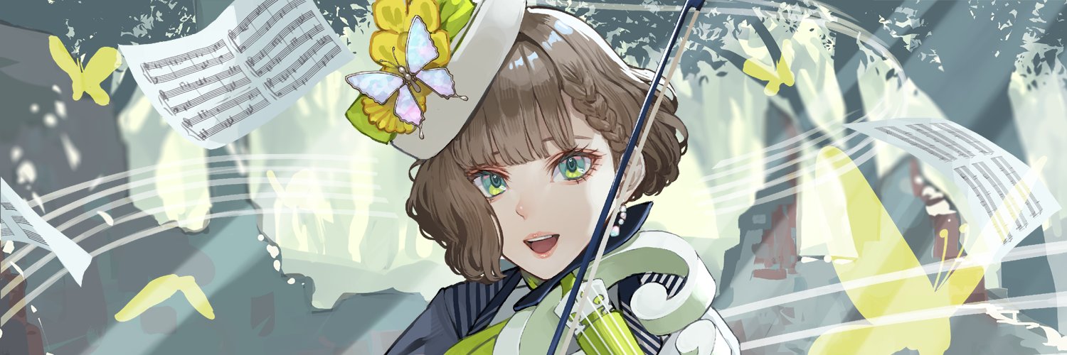 白玉響ふわり/Shiratamayura Fuwari🍡🎻's banner