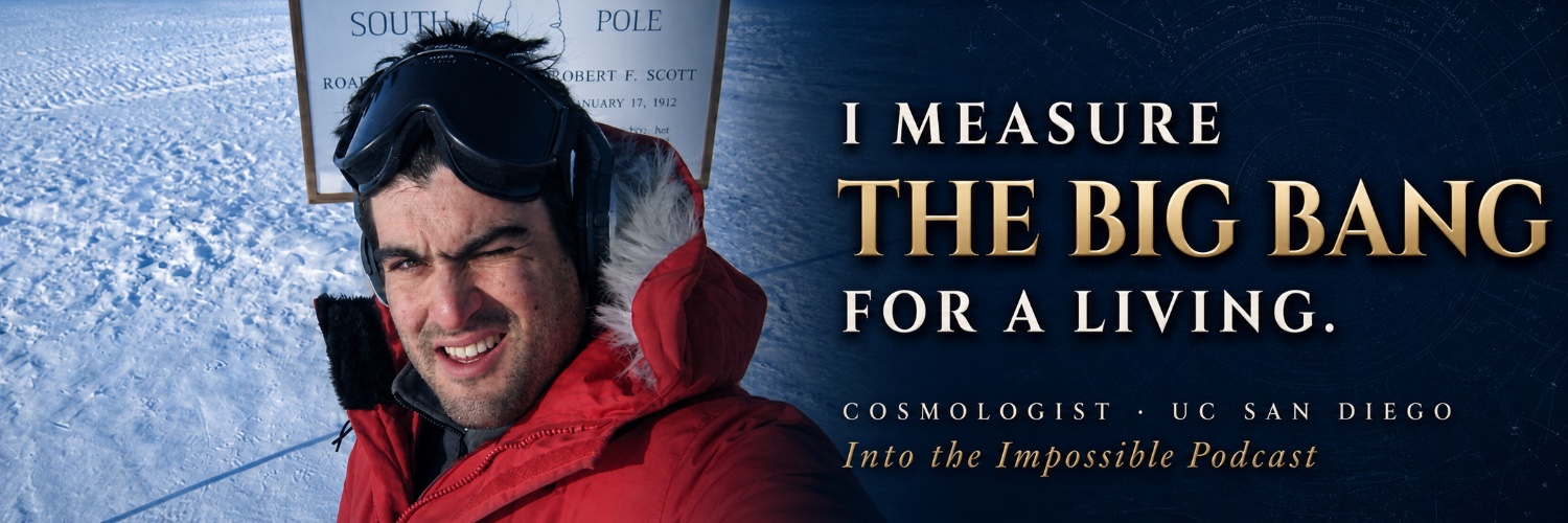 Prof. Brian Keating's banner
