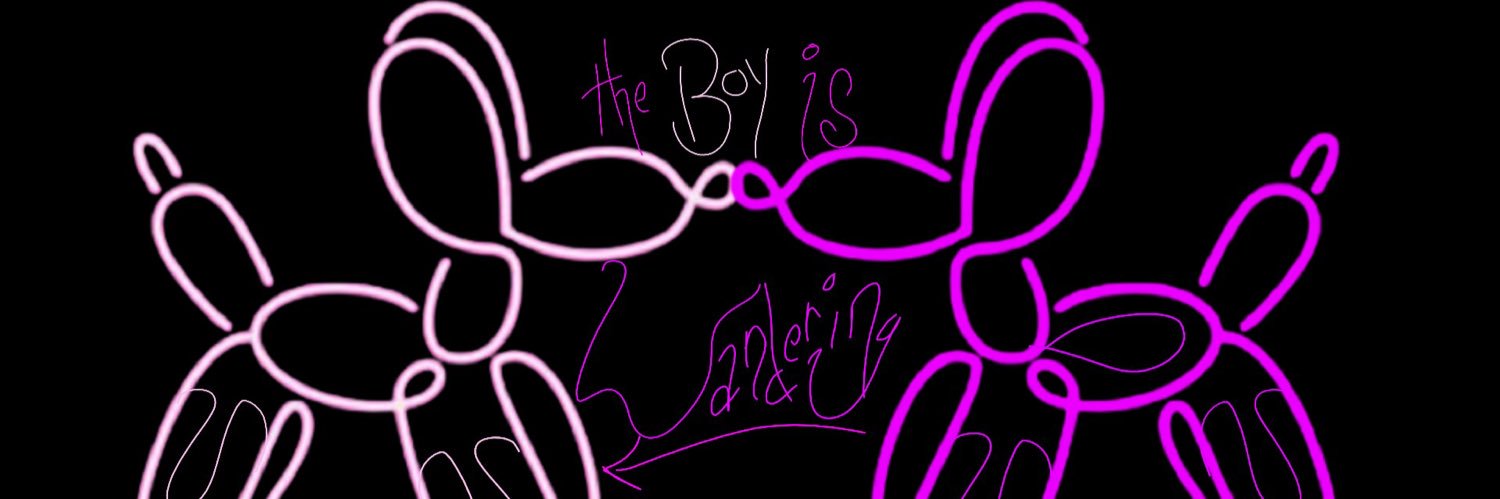 wandering boy's banner
