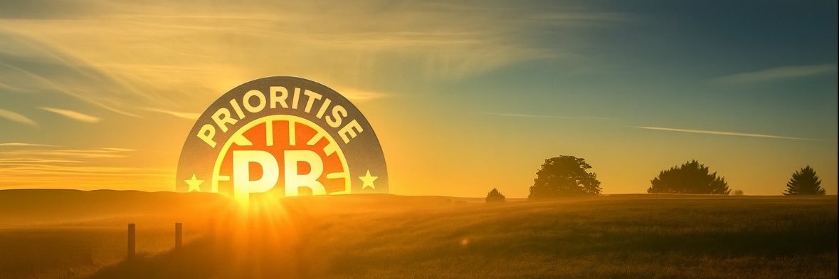 Prioritise Britain's banner