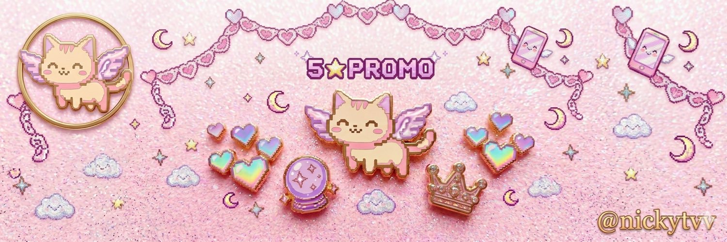 DM FOR 5⭐️ PROMO's banner