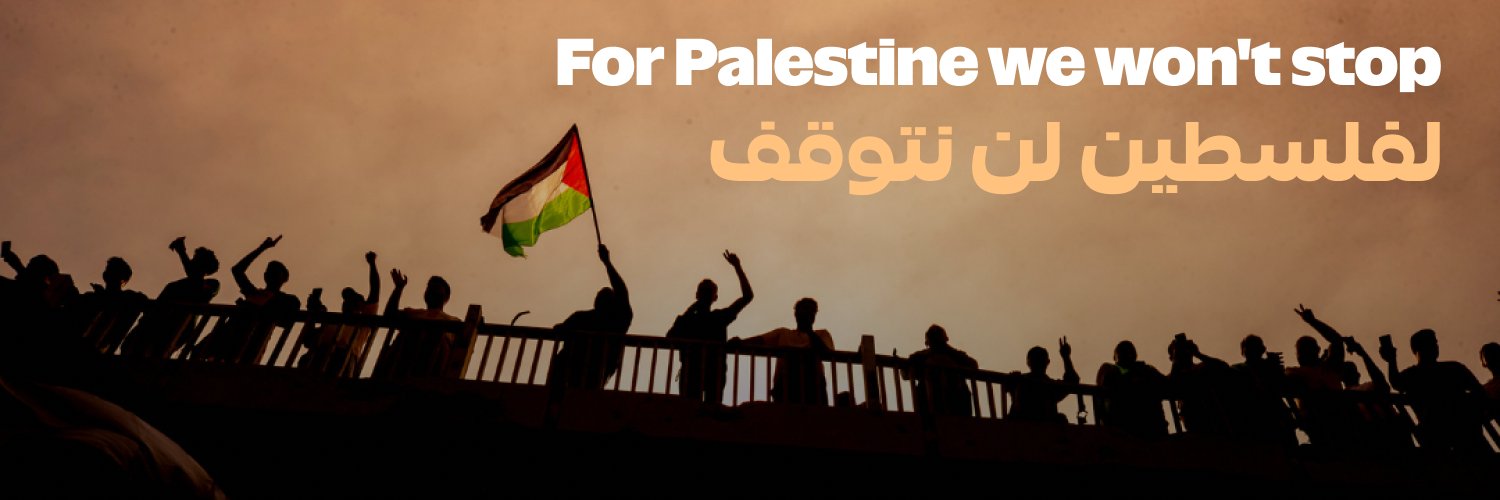 Global Sumud Flotilla's banner