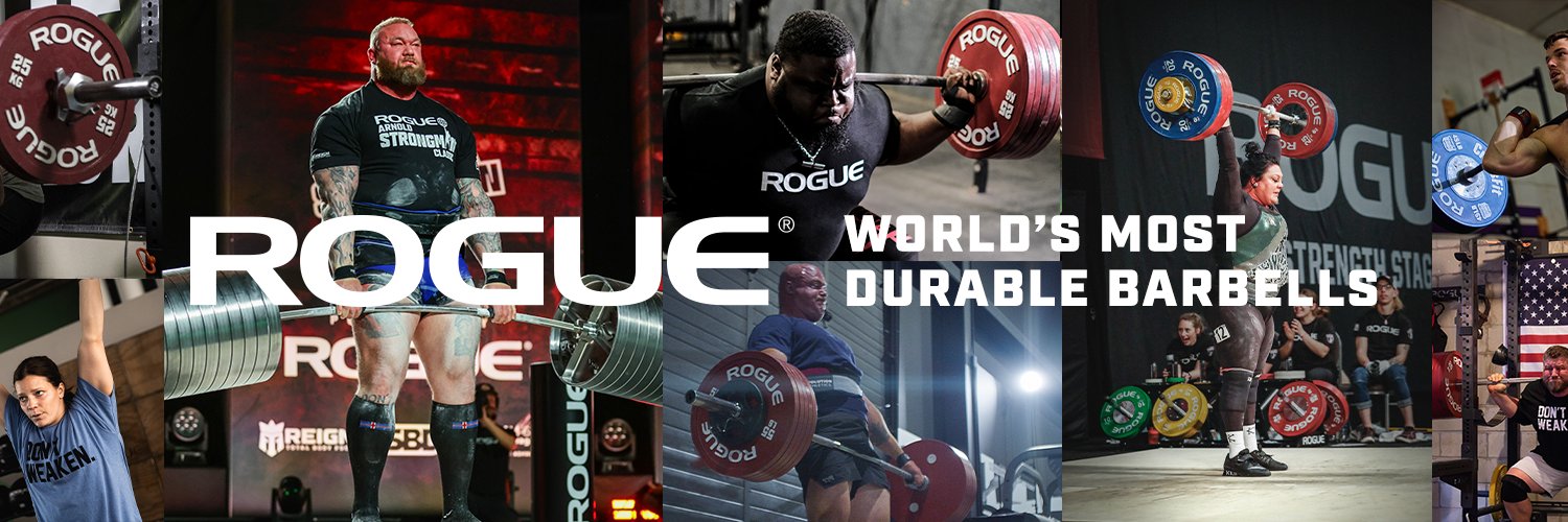 Rogue Fitness's banner
