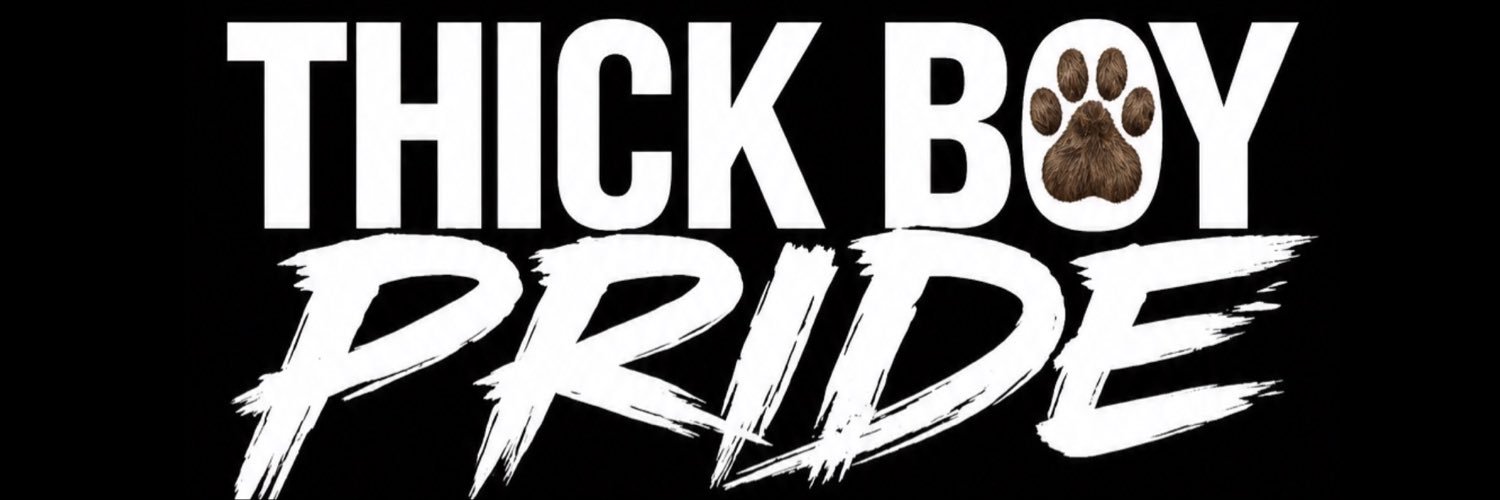 Thick Boy Pride's banner