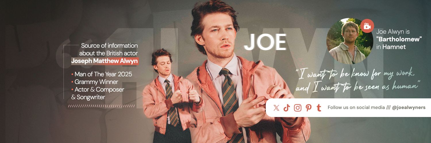 joe alwyn safe place's banner