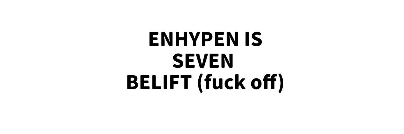 ENHYPEN is 7's banner