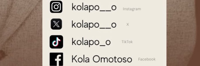 KOLA OFFICIAL FAN PAGE BBNAIJA S10's banner