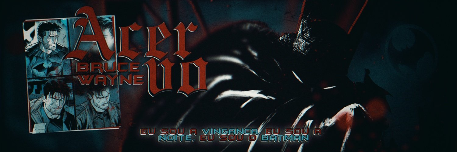 acervo bruce wayne's banner
