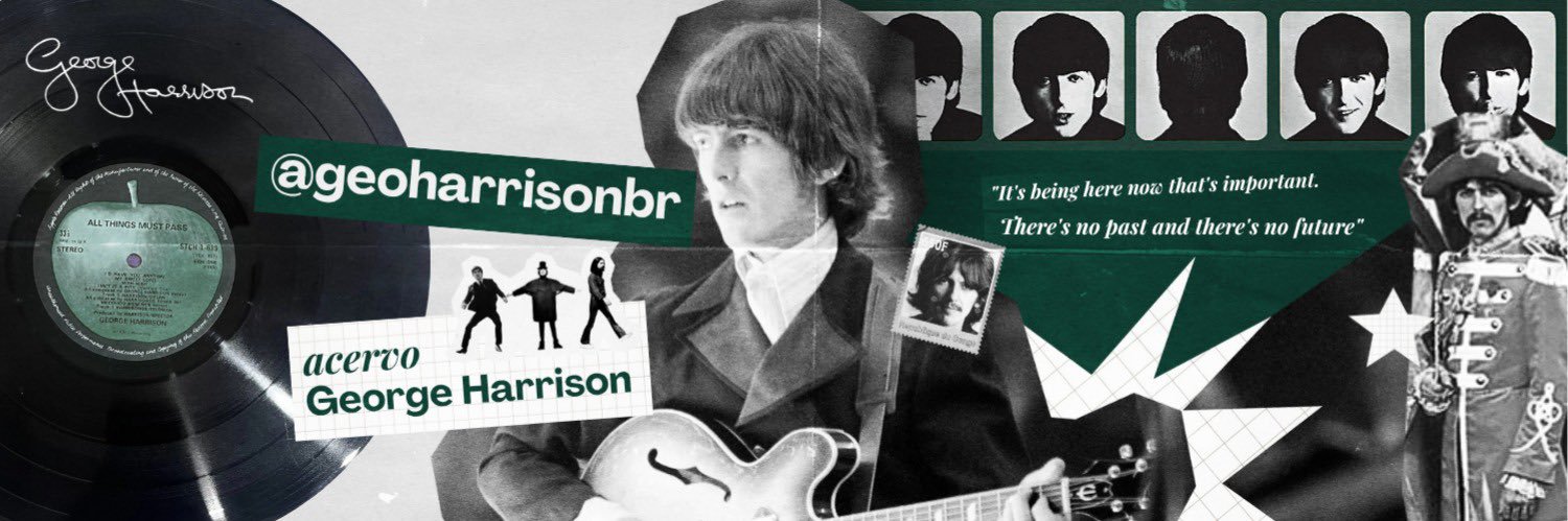 Acervo George Harrison! 🇧🇷's banner