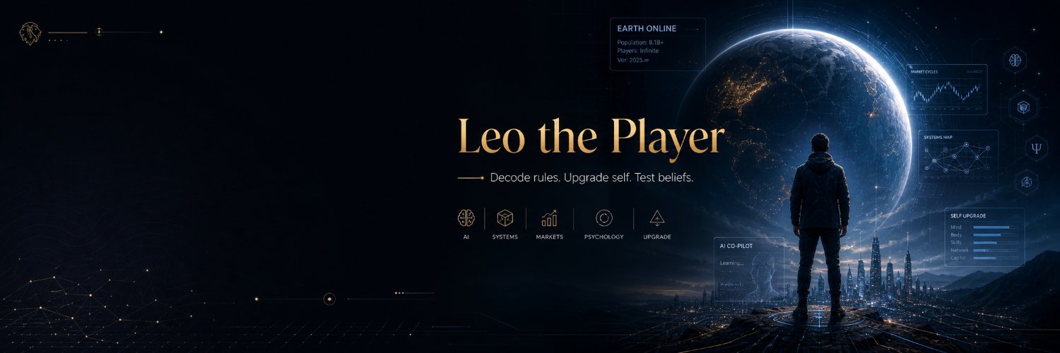 阳阳｜Leo the Player's banner