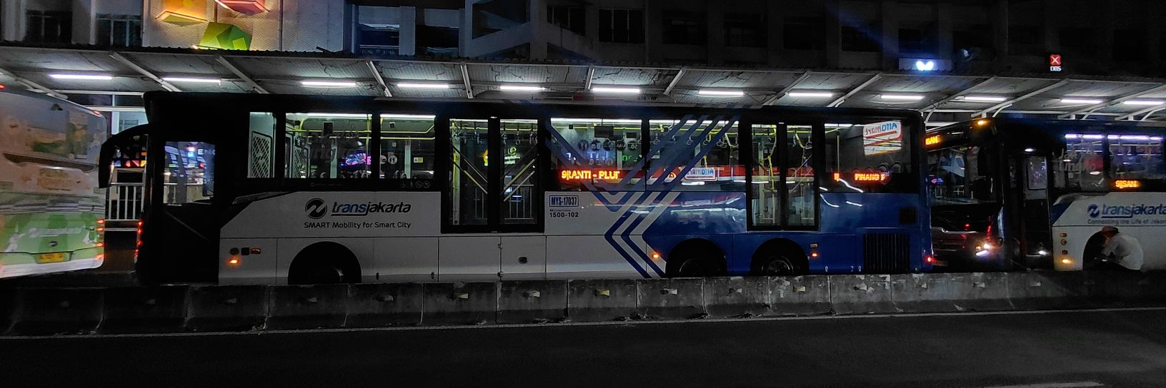Koridor 9 Transjakarta's banner