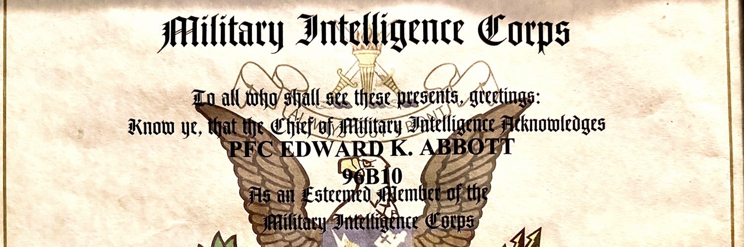 Eddie Abbott's banner