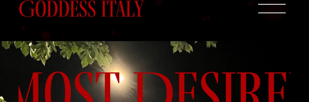 Goddess italy's banner