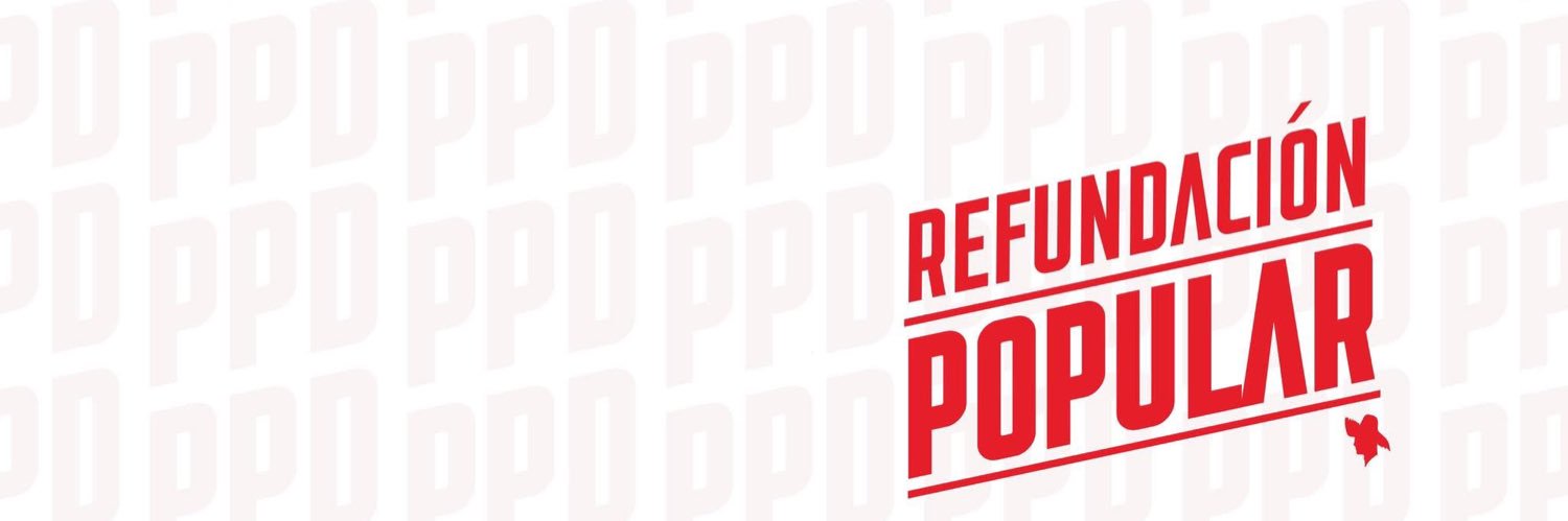 Partido Popular Democrático's banner