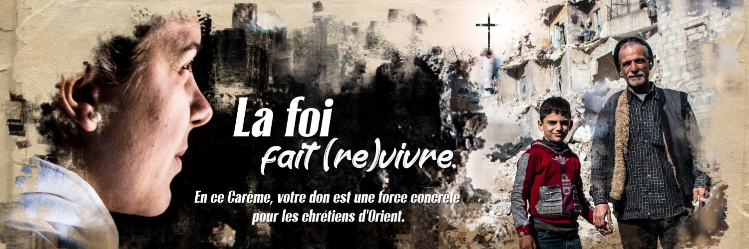 SOS Chrétiens d'Orient's banner