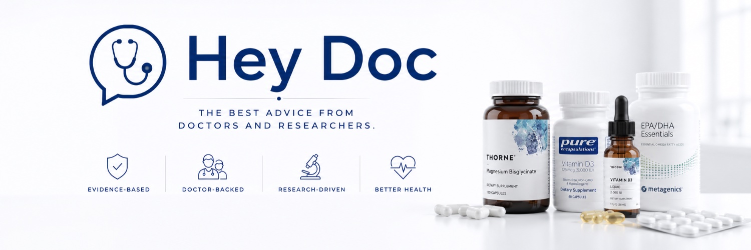Hey Doc's banner