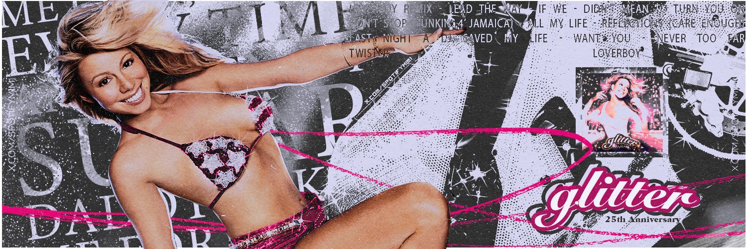 Mariah Carey Spotify's banner