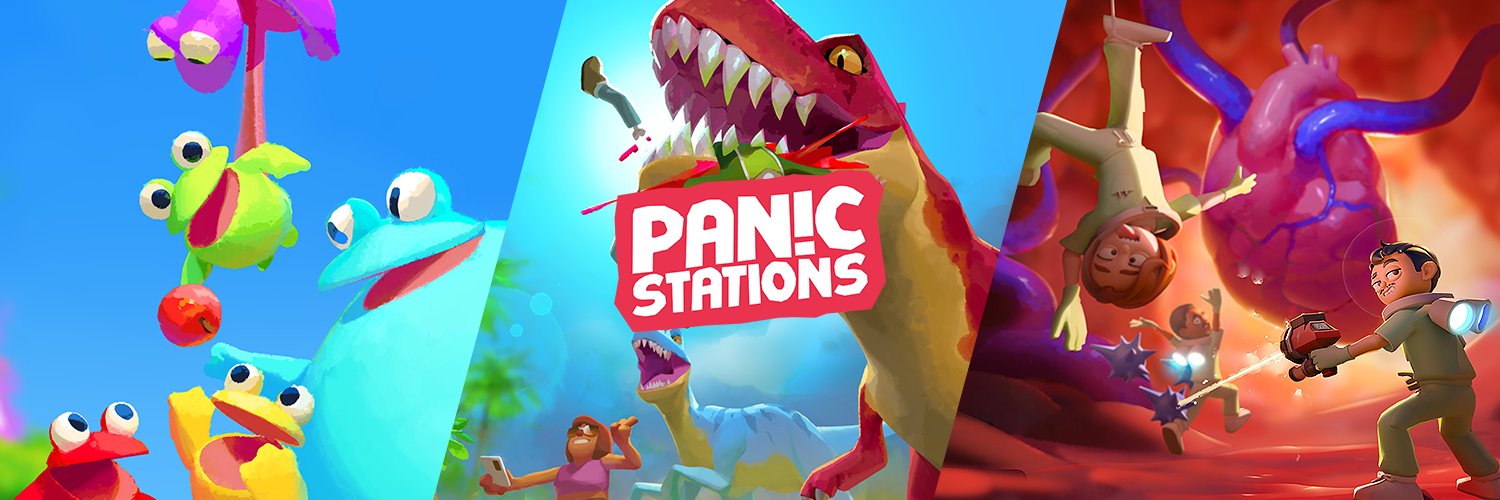 Panic Stations || VERY SAFE DINO PARK! 🦖🐸's banner