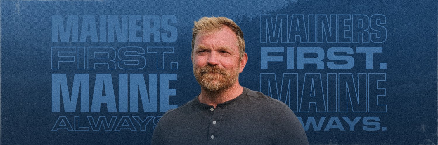 Graham Platner for Senate's banner