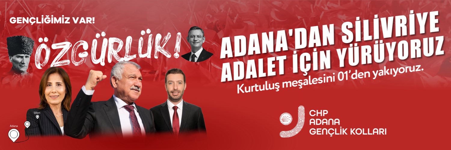 Özgürlük Yürüyüşü's banner