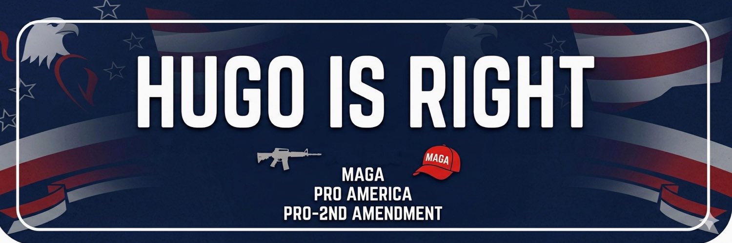 Hugo Is Right's banner