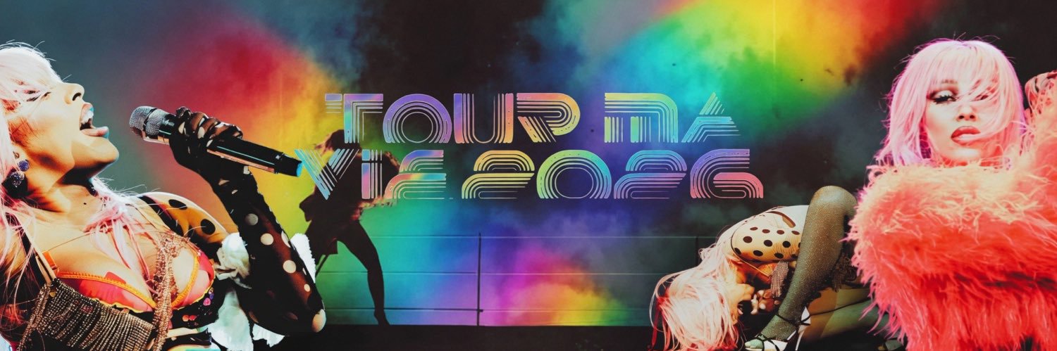 Tour Ma Vie's banner