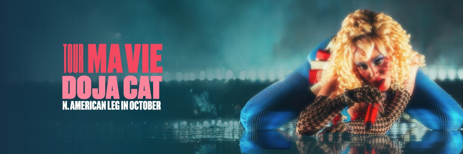 Tour Ma Vie's banner