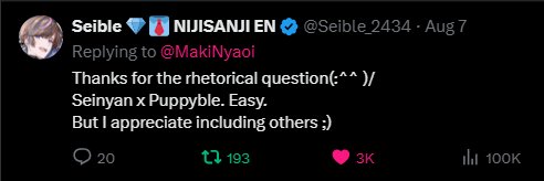 very seiso makinyan's banner