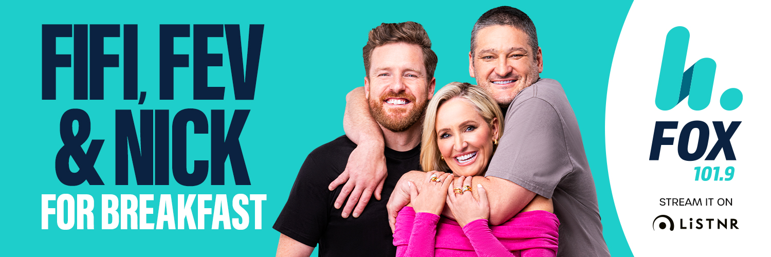 Fifi, Fev and Nick's banner
