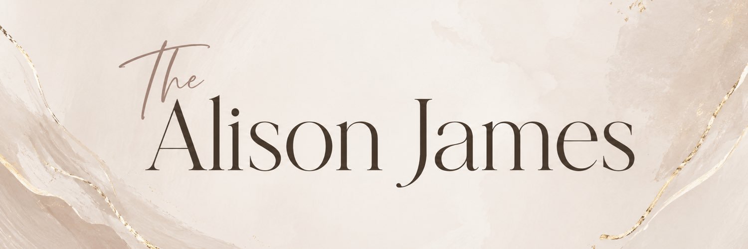 Alison James's banner
