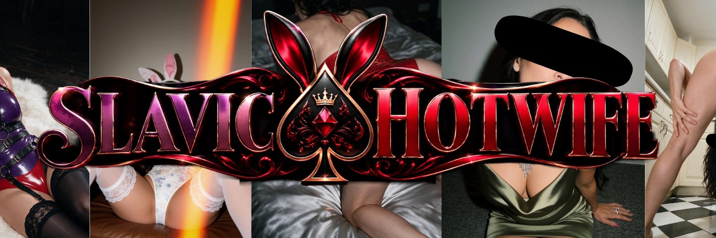 Slavic Hotwife♠️'s banner