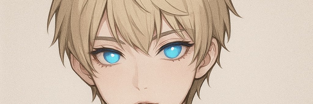 feminine boy blue 🏳️‍🌈's banner