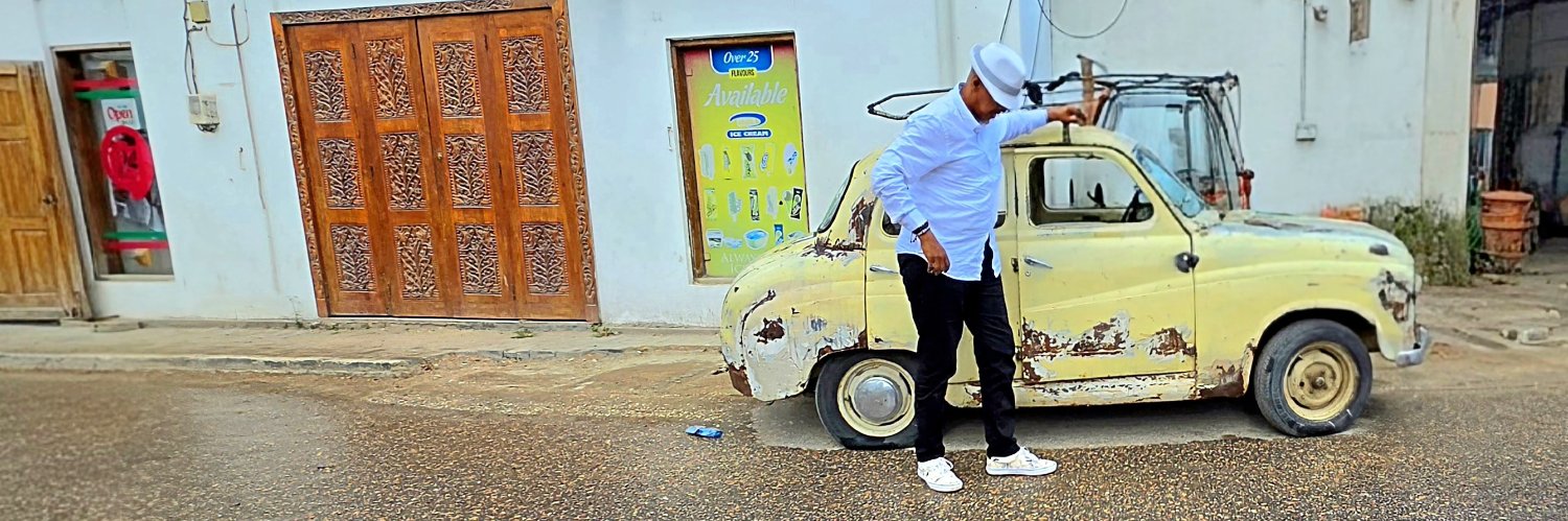 Mohammed Hersi : Mr Optimist's banner