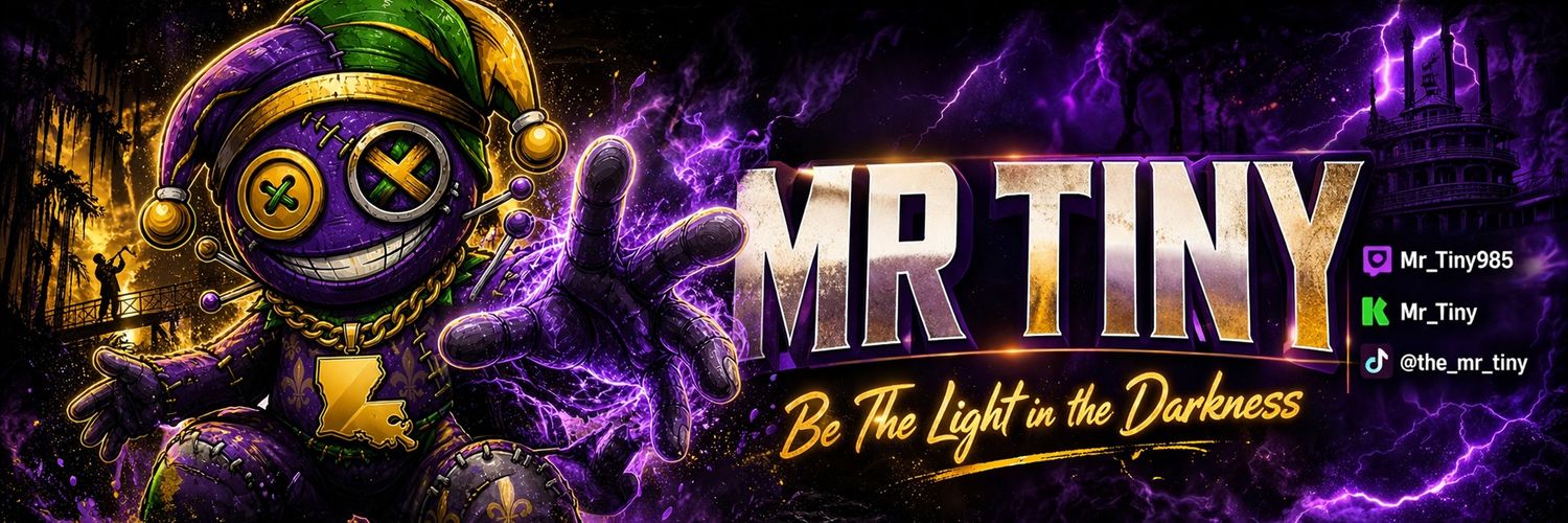 Mr Tiny's banner