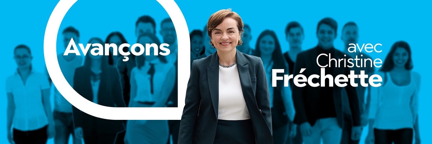 Christine Fréchette's banner