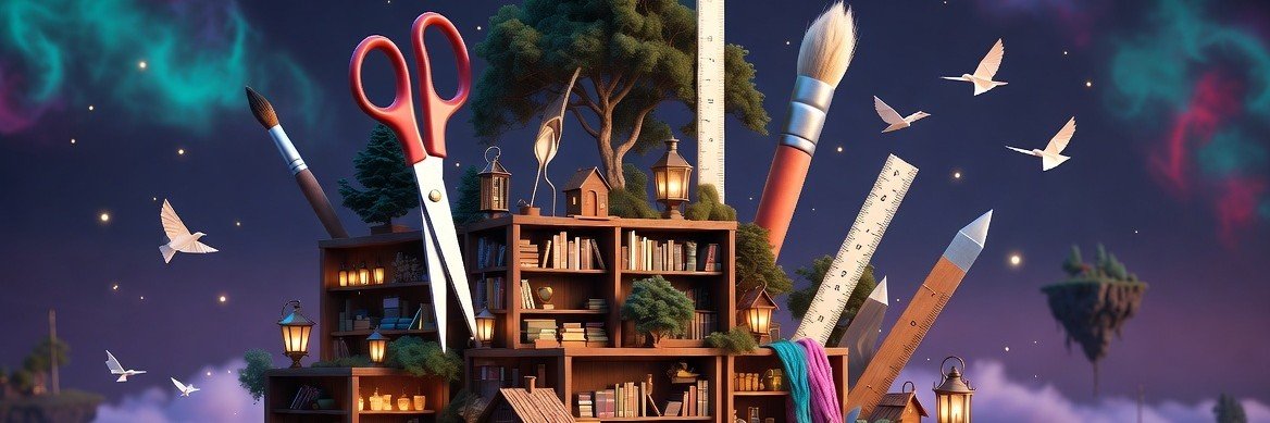 World of creativity's banner