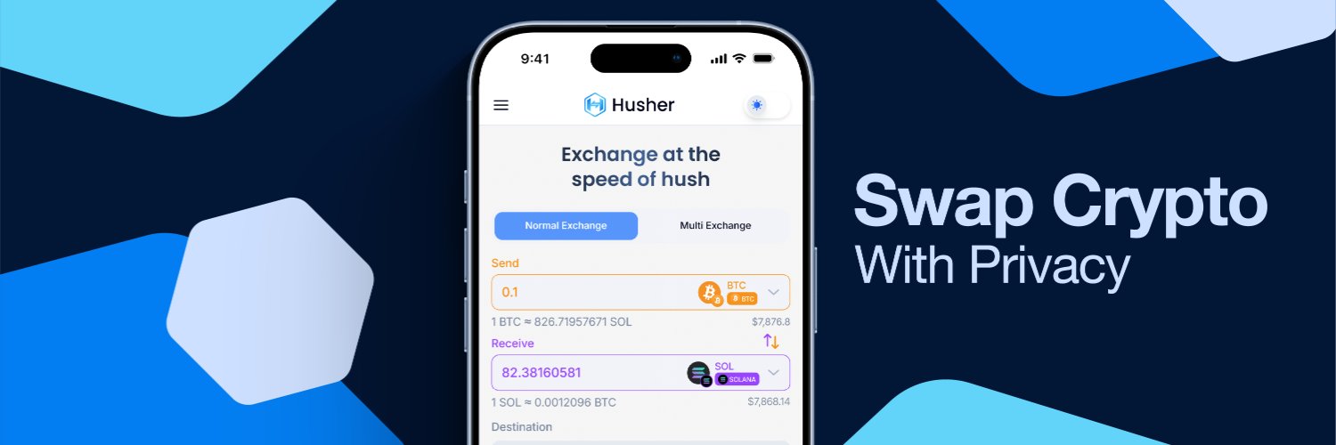 Husher's banner
