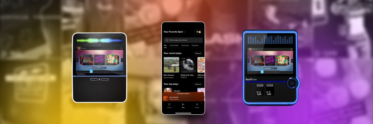 TouchTunes's banner
