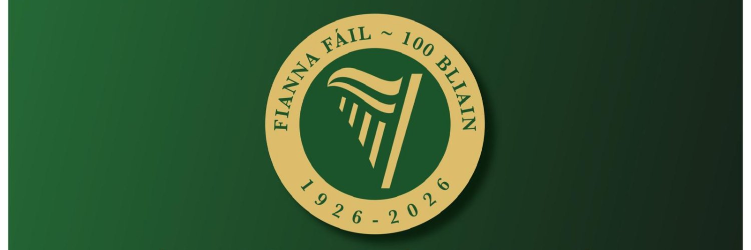 Fianna Fáil's banner