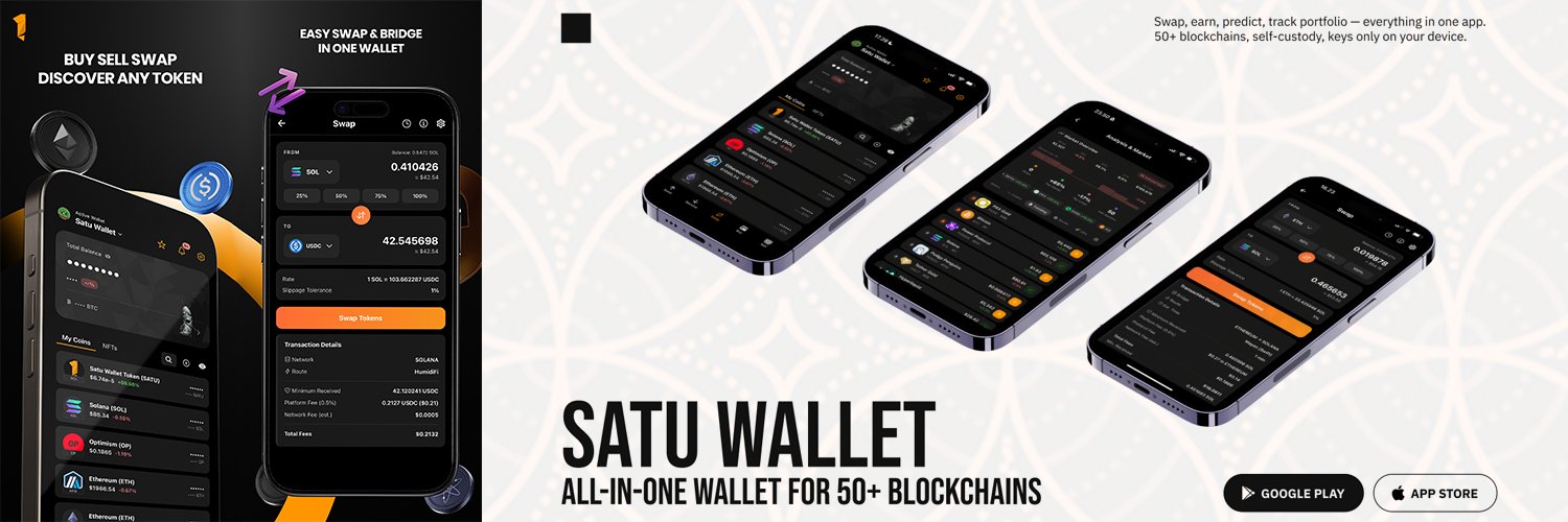 Satu Wallet's banner