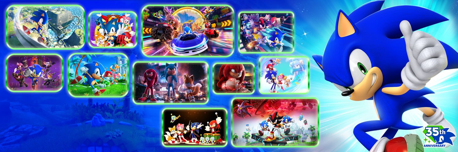 Sonic the Hedgehog's banner