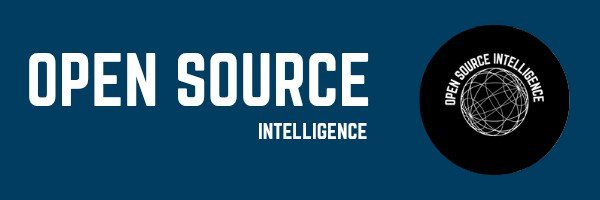 Open Source Intelligence's banner