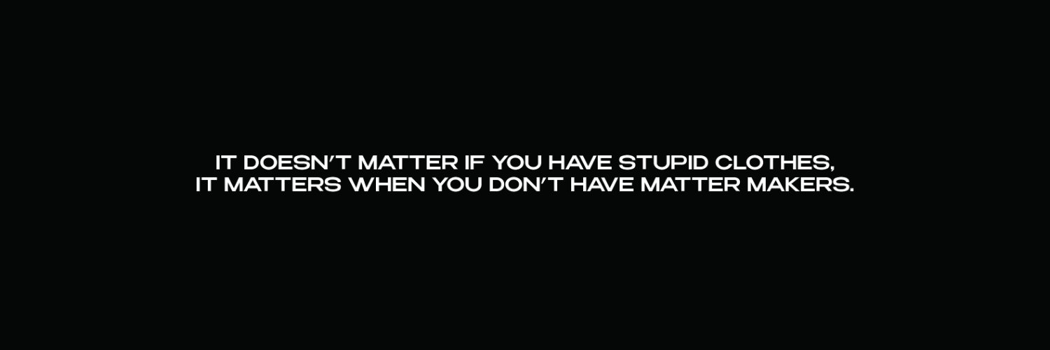 MATTER MAKERS's banner