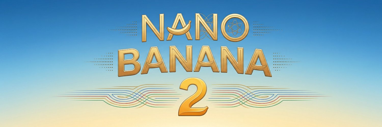 Nano Banana 2's banner