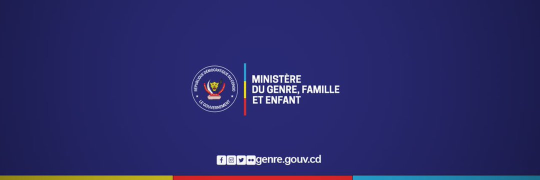 Ministère du Genre Famille et Enfant's banner