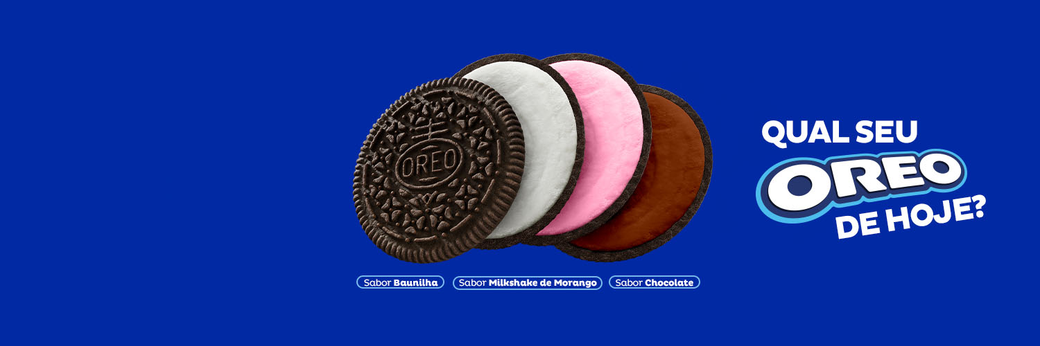 Oreo Brasil's banner