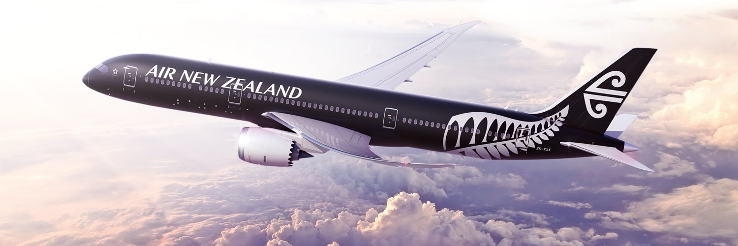 Air New Zealand's banner