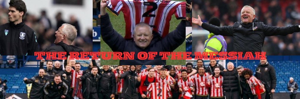 Chris Wilder The Messiah's banner