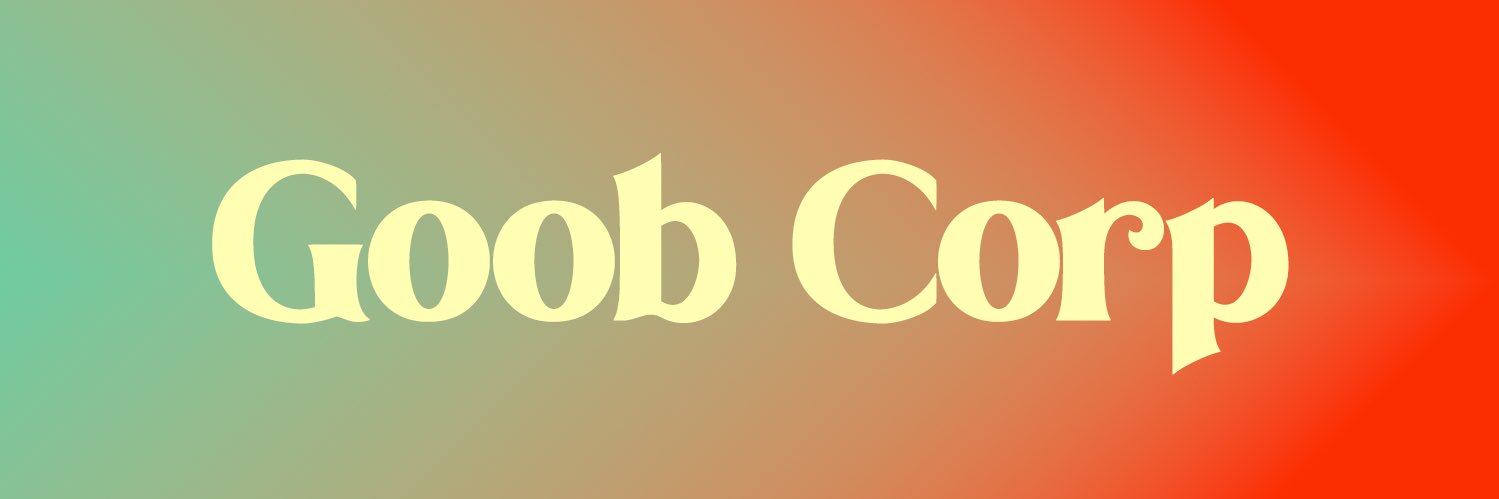 Goob Corp's banner